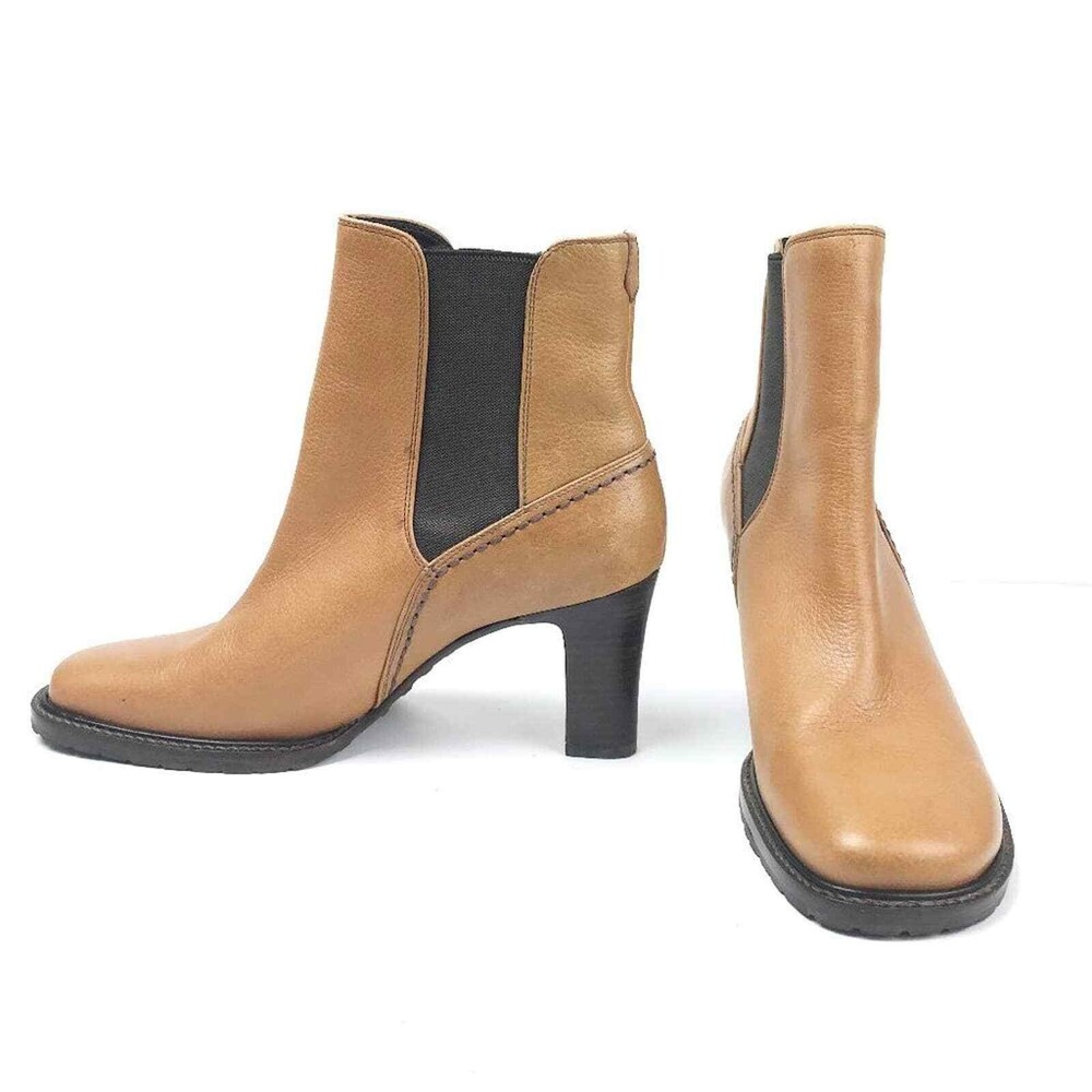 Cole Haan Darby Amber Leather D13237 Vibram Sole Women's 6.5 B Elastic Gore